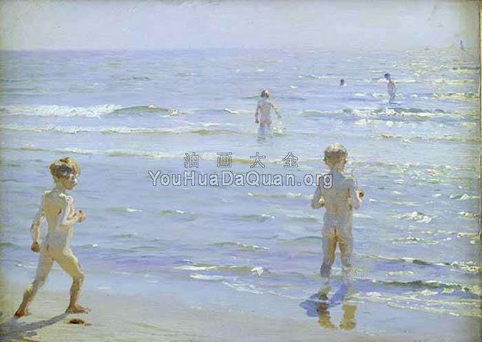 Bano de muchachos - 佩德·塞韦林·克罗耳